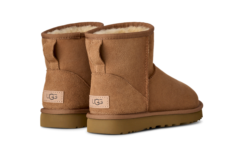 Women's Mini Sheepskin Boot - Dark Indigo