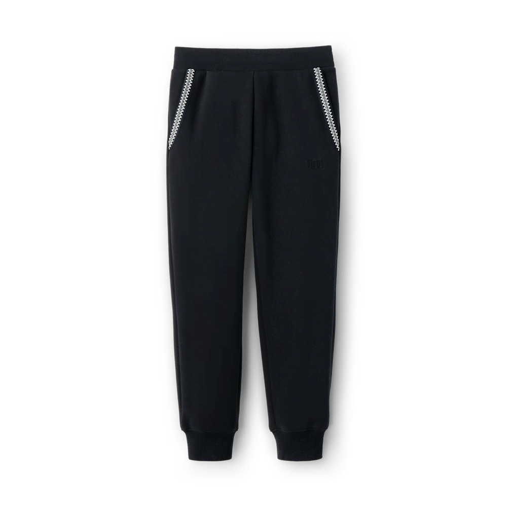 Men's Cotton Blend Drawstring Joggers - Purple