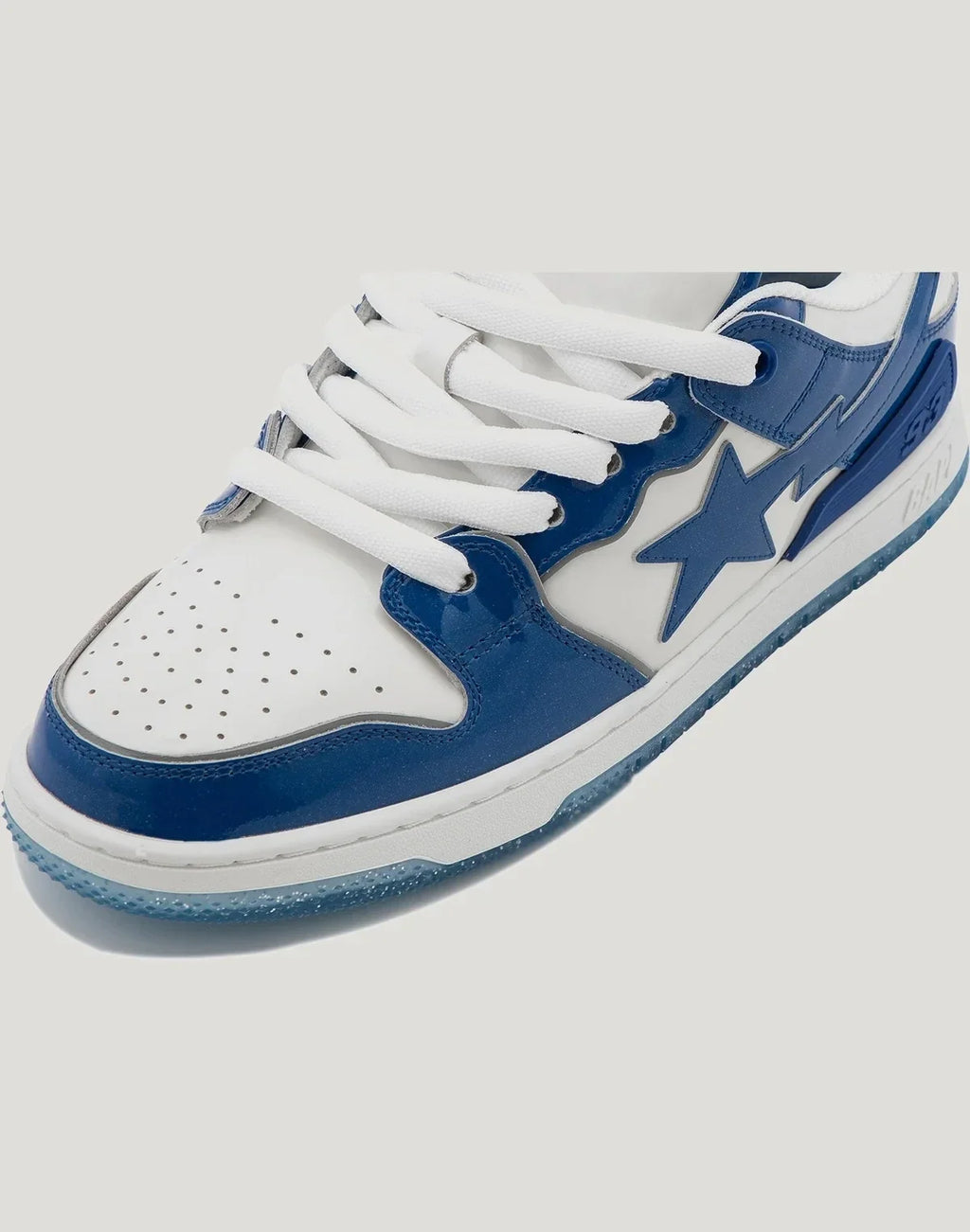 Men's Leather Low Top Sneakers - Green