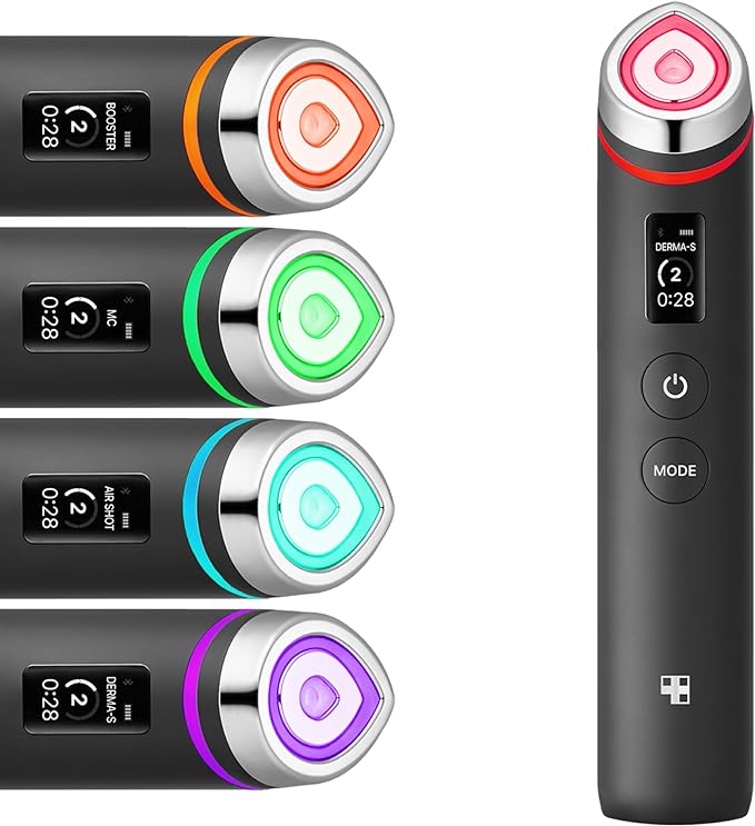 Black Multi-Mode Facial Care Device