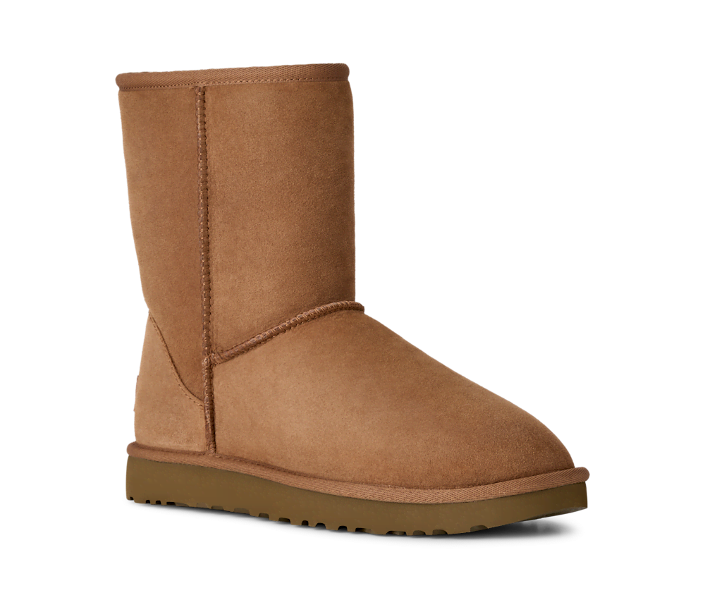 Women's Short Sheepskin Boot - Sand