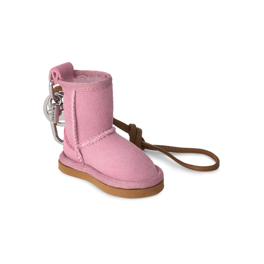 Mini Boot Keychain Charm - Chestnut