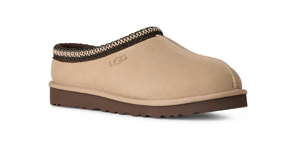 Men's Sheepskin Lined Slip-On Clog - Olive
