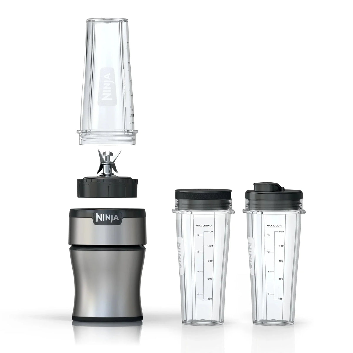 Ninja Nutri-Blender Plus 900-Peak-Watt With 3 20 oz. To-Go Cups