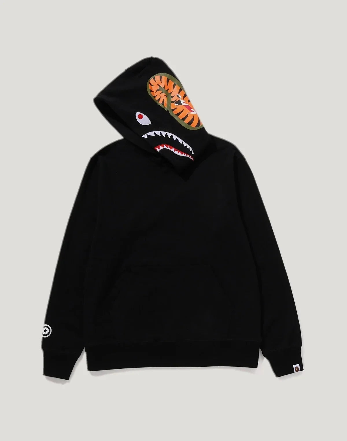 Graphic Pullover Hoodie - Yellow