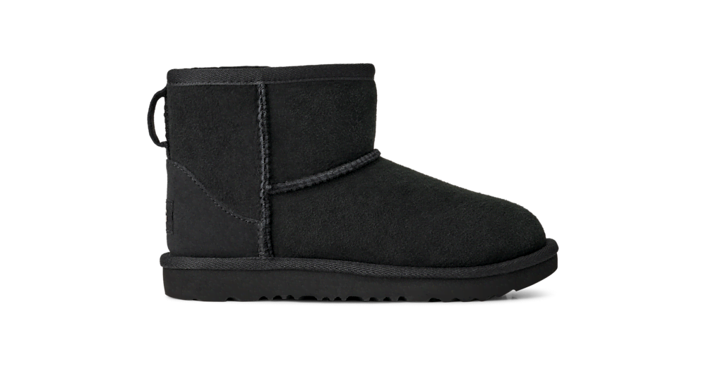 Kids' Mini Sheepskin Boot - Black