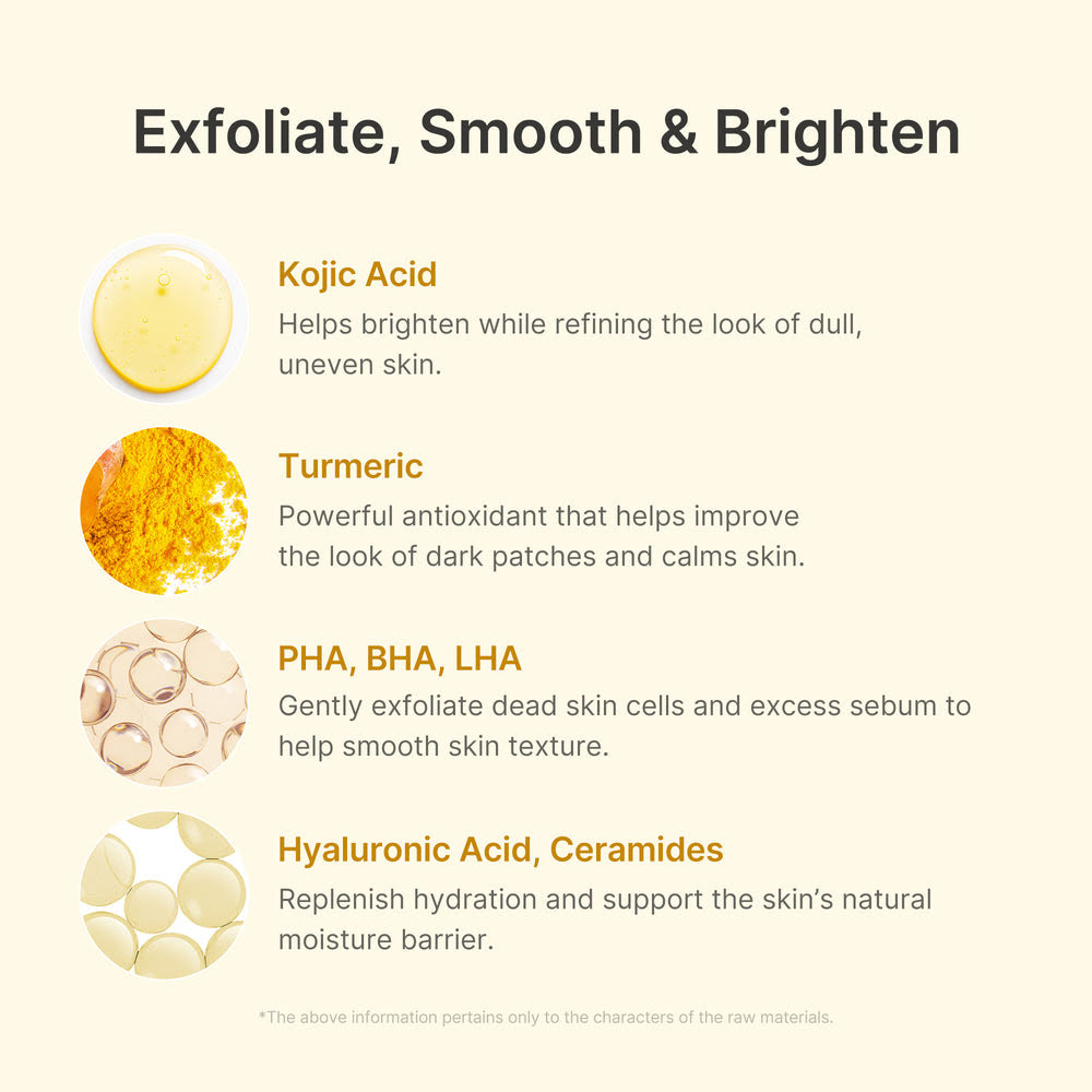 Kojic Acid Turmeric Facial Peel Serum