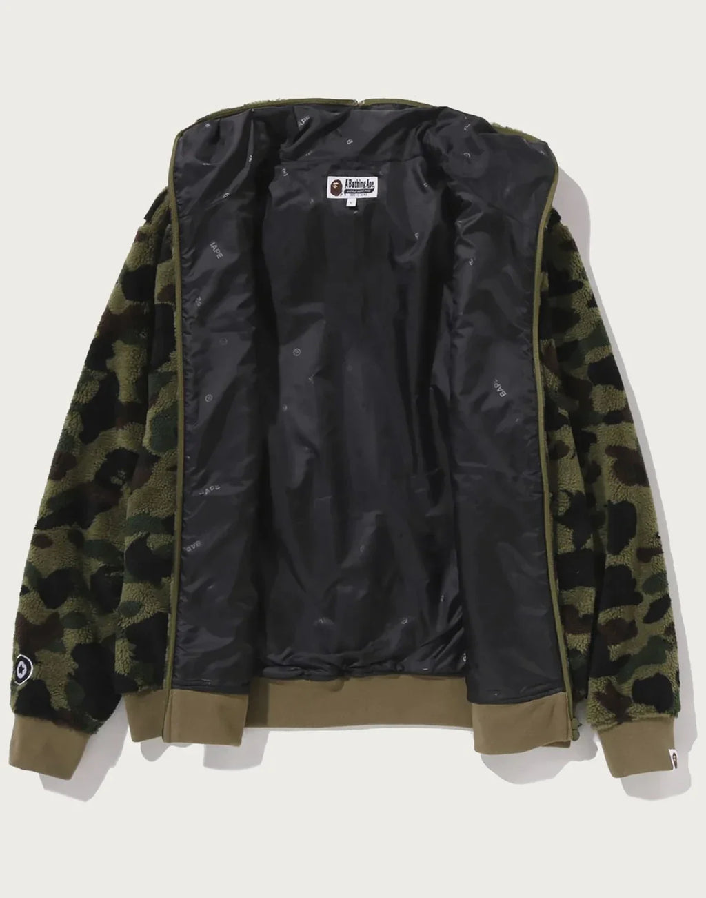 Camo Hooded Jacket - Green