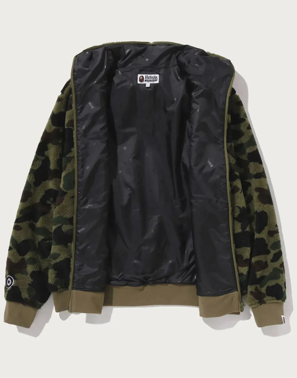 Camo Hooded Jacket - Green