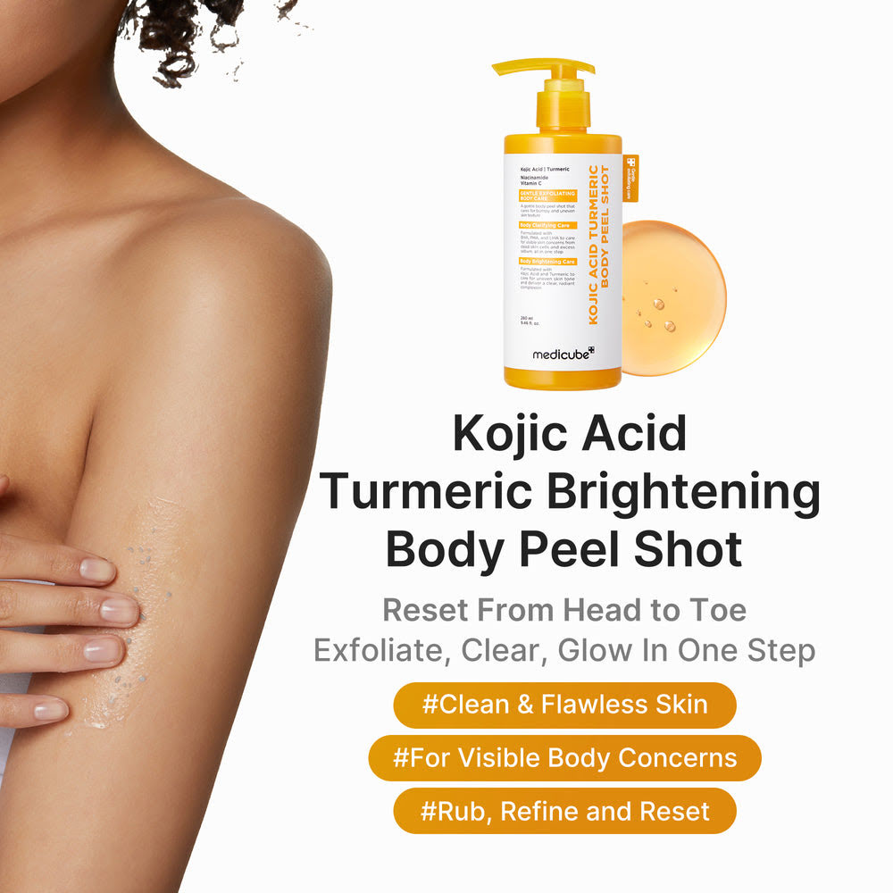 Kojic Acid Turmeric Body Exfoliating Serum