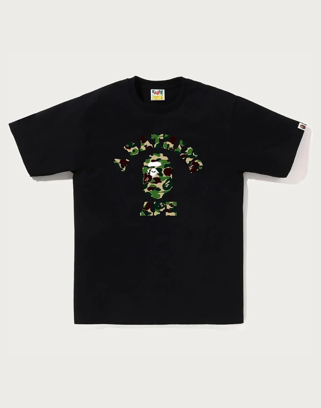 Men's Cotton Camo Graphic T-Shirt - White Pink