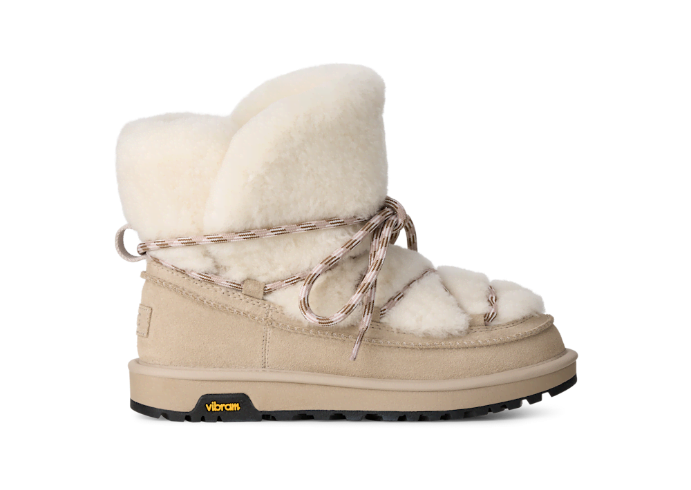 Women's Sheepskin Lace-Up Winter Boot