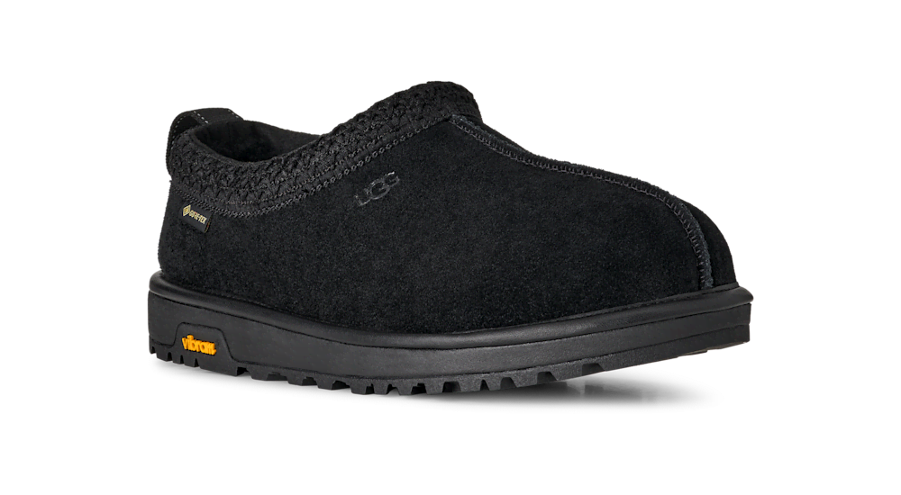 Women's Waterproof Suede Slip-On Shoe - Black