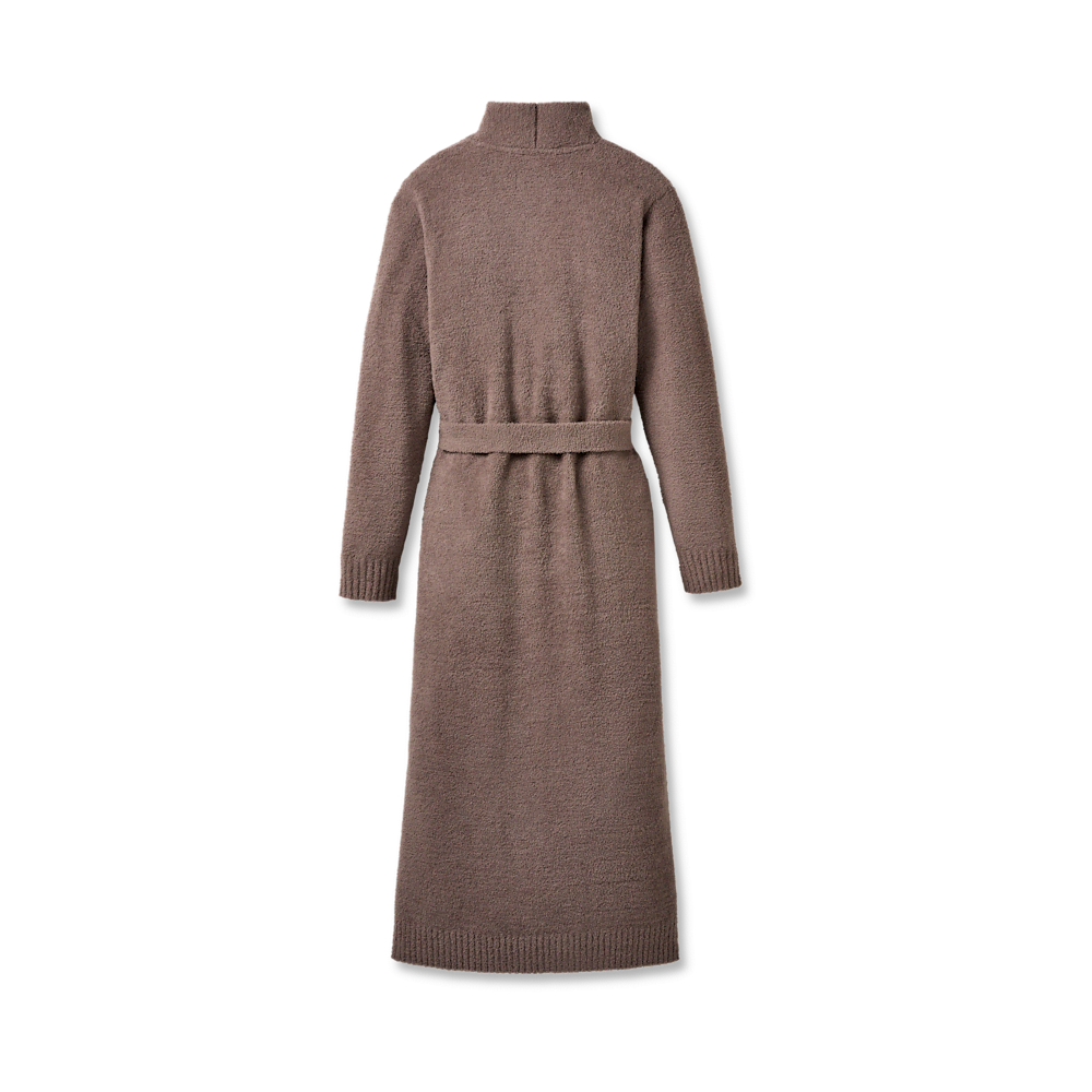 Women's Recycled Polyester Robe - Cream