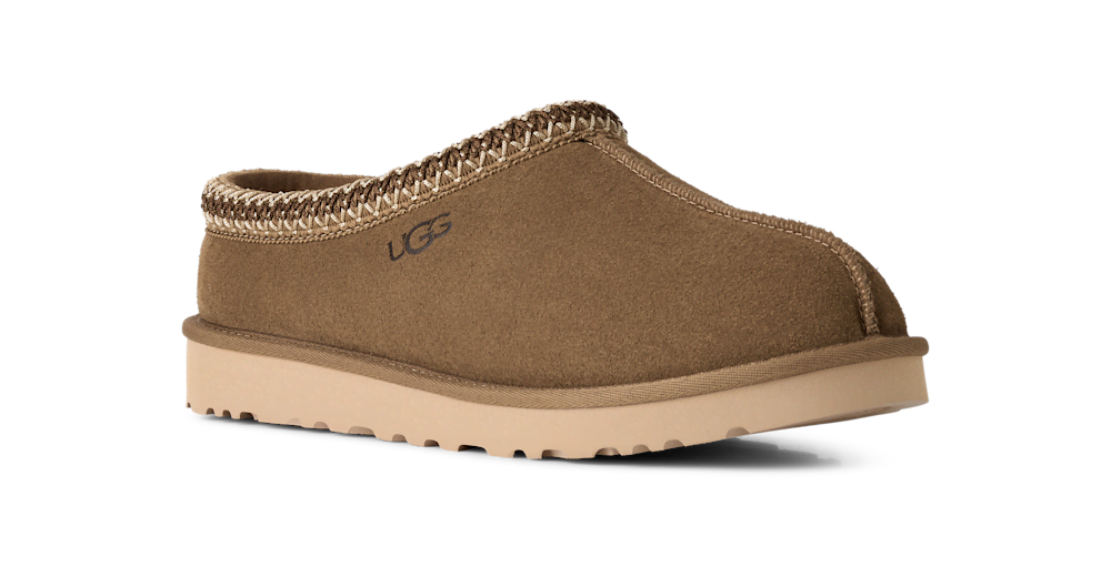 Men's Sheepskin Lined Slip-On Clog - Olive