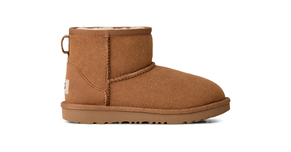 Kids' Mini Sheepskin Boot - Black