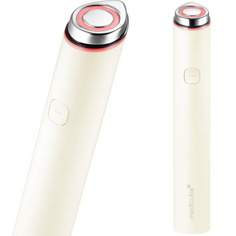 Pink Facial Roller & Cleansing Device Set