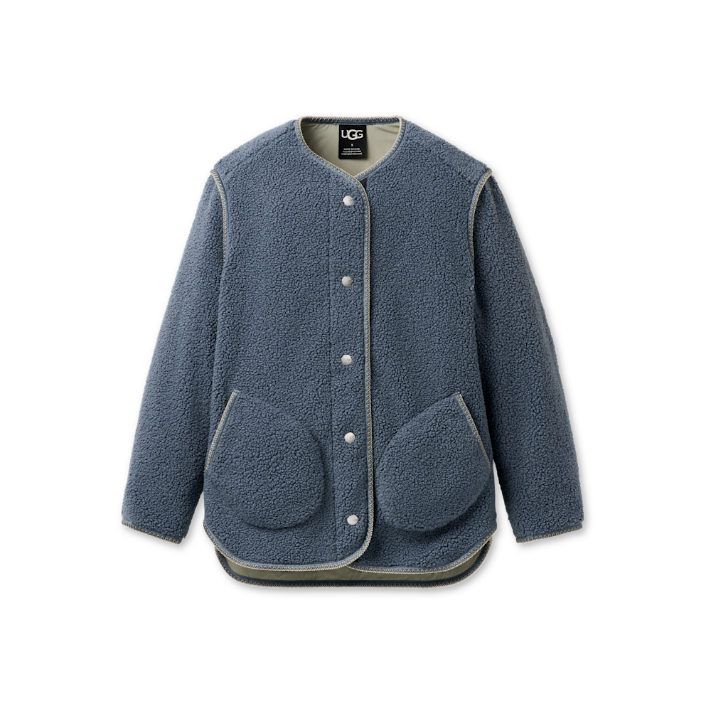 Women's Plush Fleece Lined Jacket - Brass