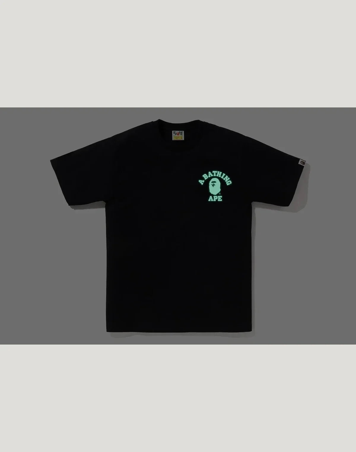 Men's Cotton Camo Graphic T-Shirt - Black