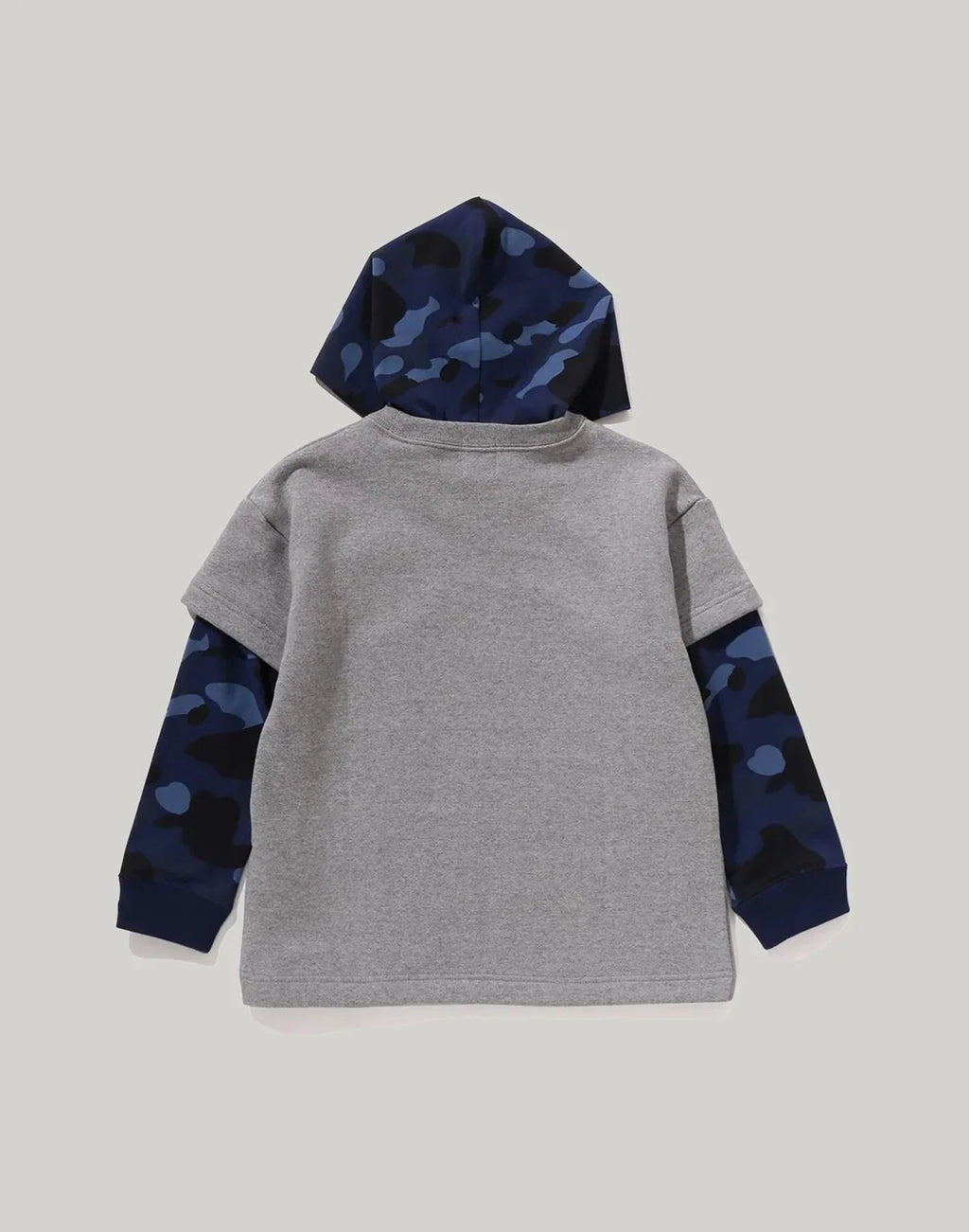 Kids' Relaxed Camo Pullover Hoodie - Navy