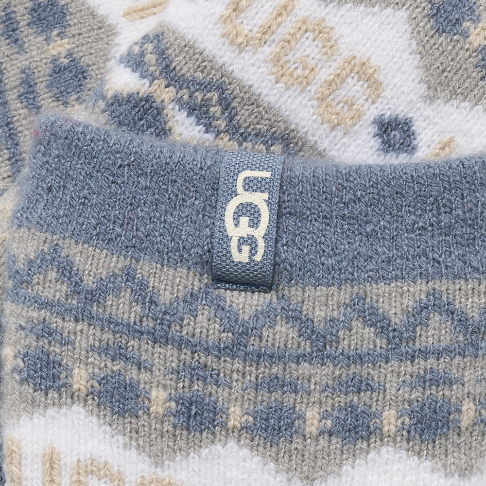 Women's Fair Isle Quarter Socks