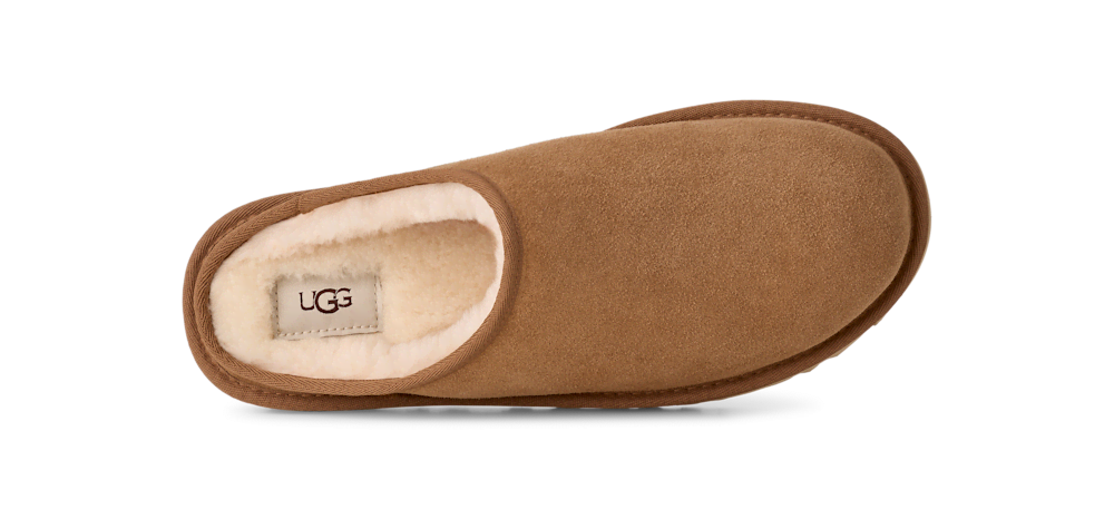 Men's Suede Slip-On Slipper - Blue