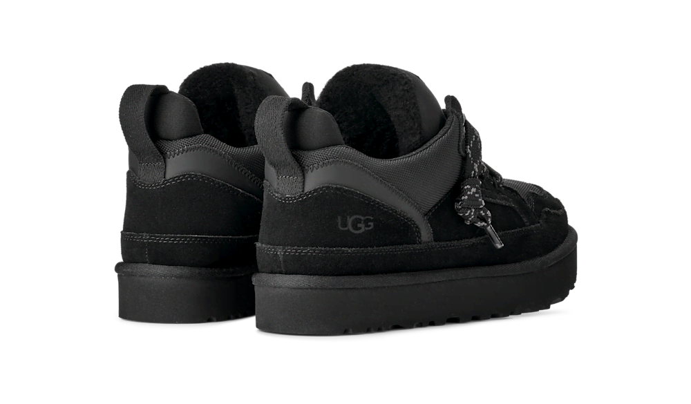 Men's Suede and Mesh Low Top Sneaker - Blue