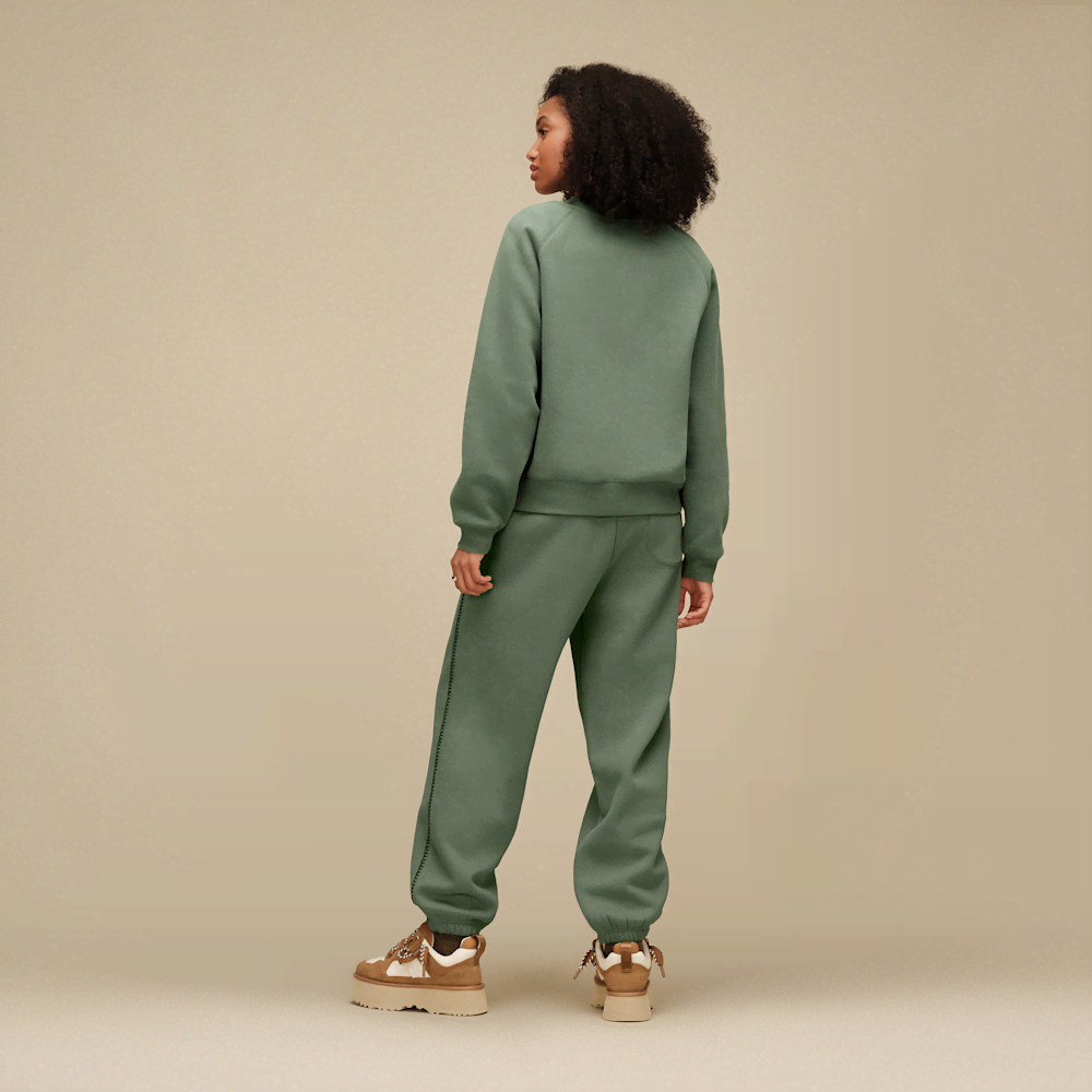 Women's Relaxed Mid-Rise Sweatpants - Green