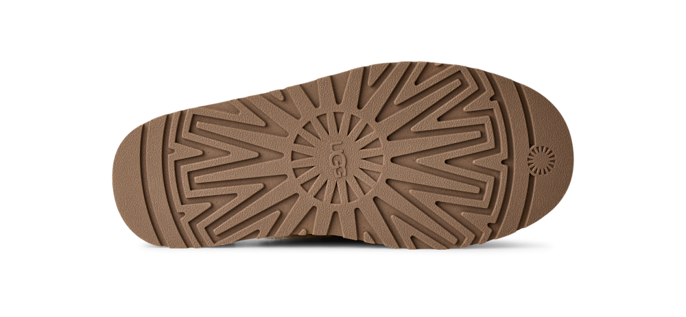 Women's Suede Platform Slipper - Chestnut