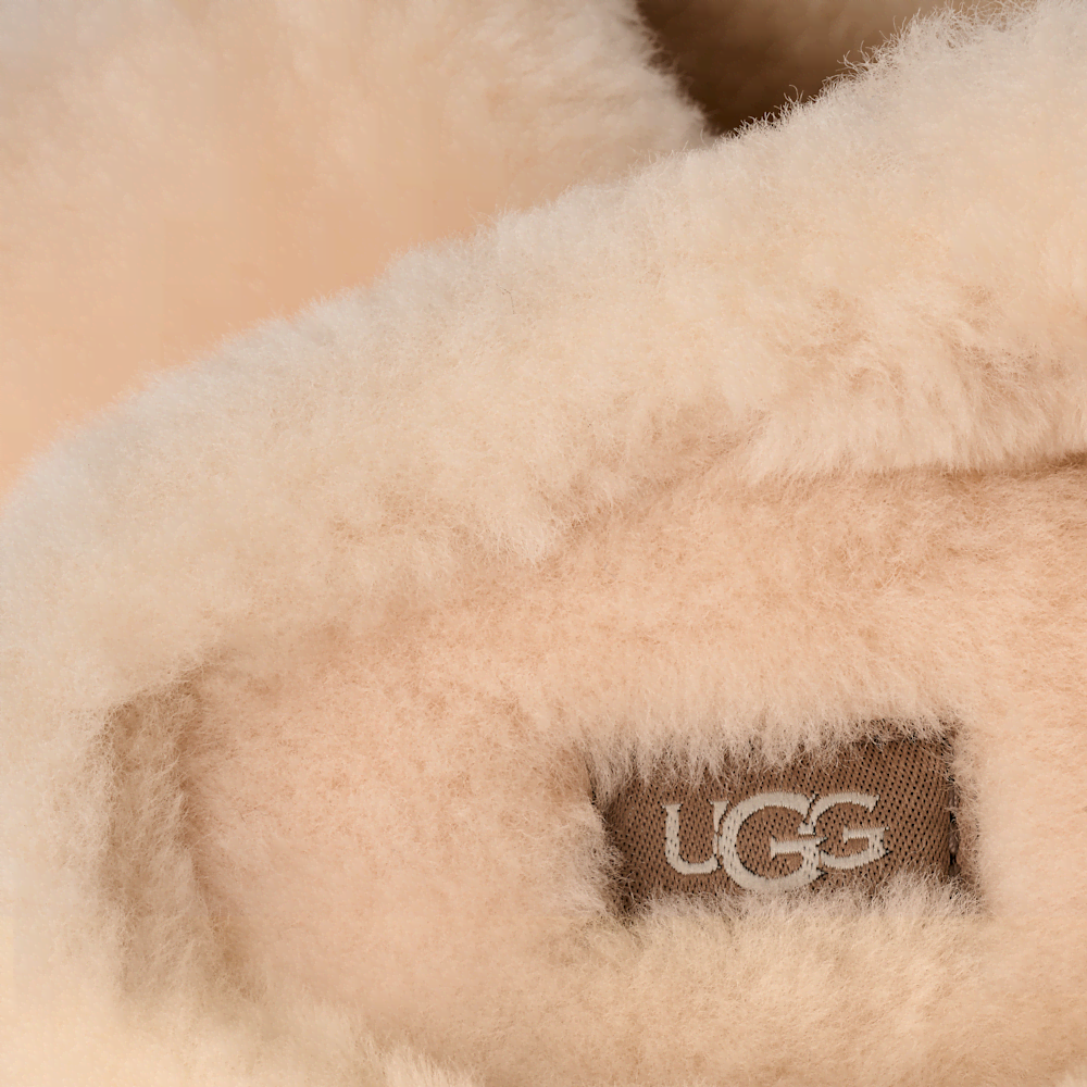 Women's Sheepskin Slip-On Slipper - Blue