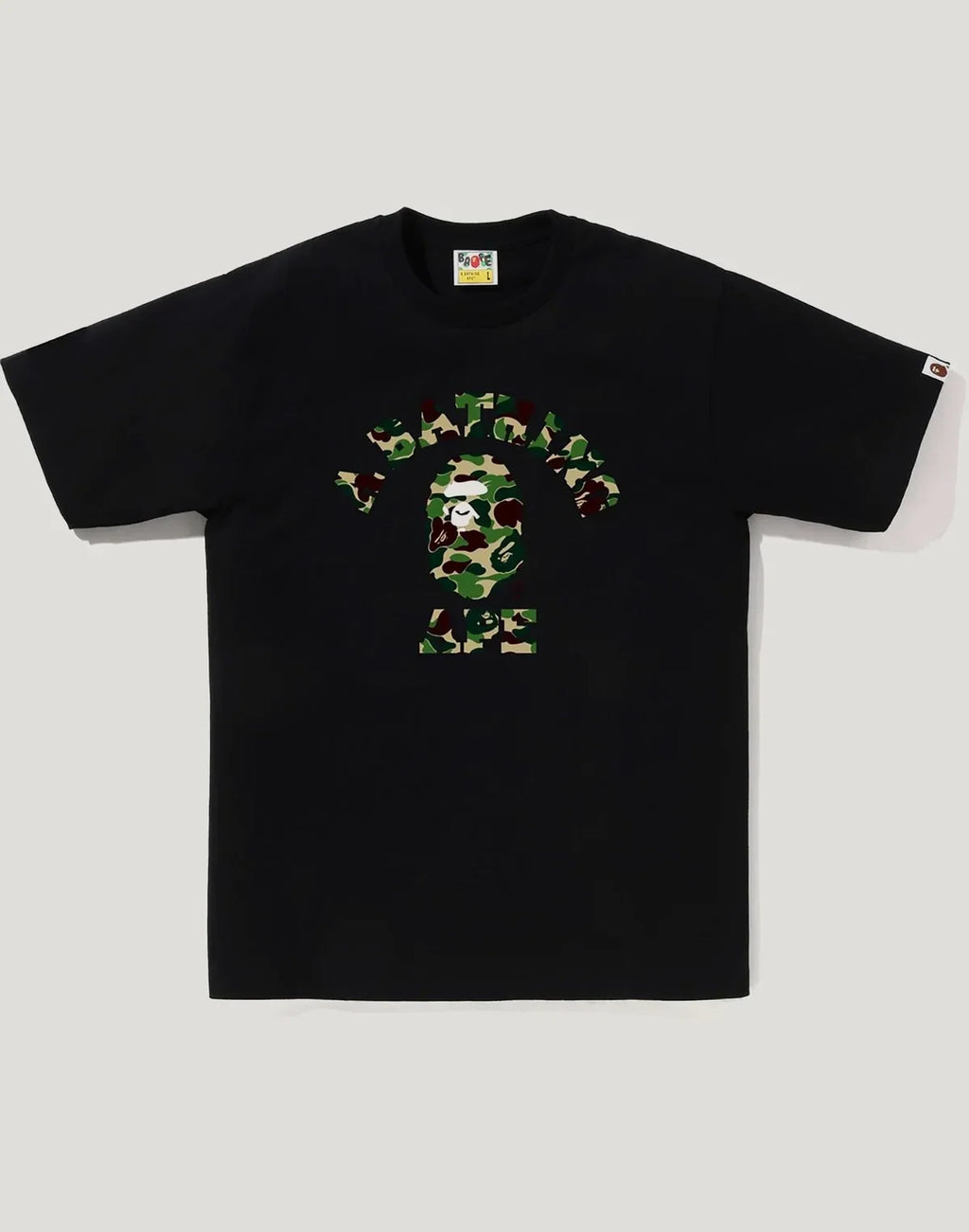 Men's Camo Graphic T-Shirt - White Blue