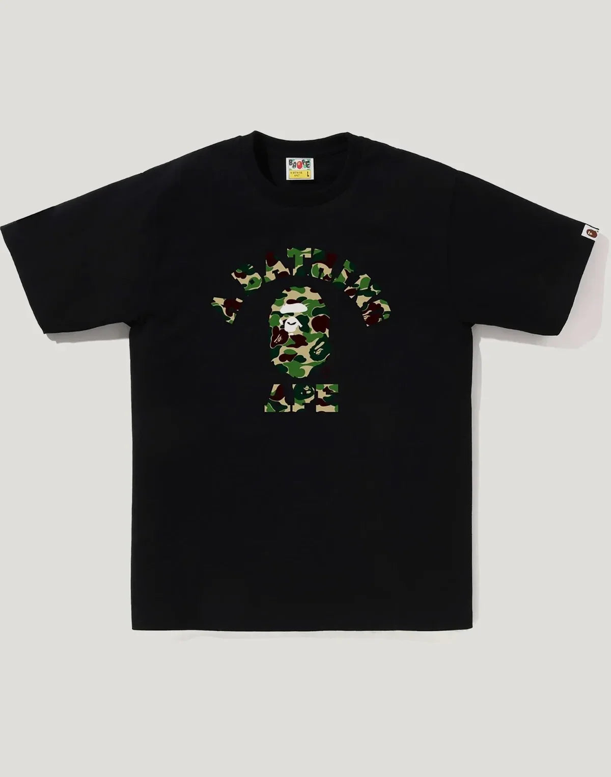 Men's Camo Graphic T-Shirt - White Blue