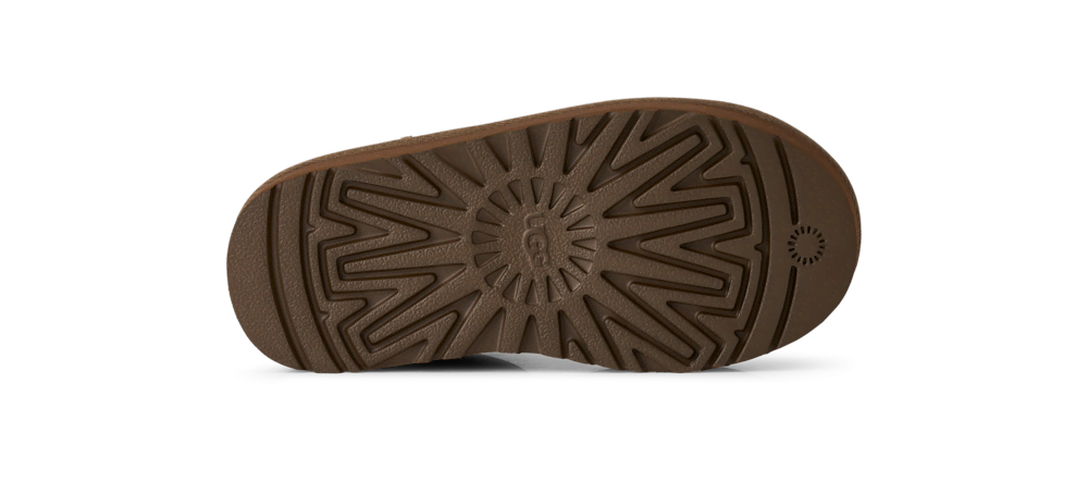 Kids' Suede Platform Ankle Boot - Sand