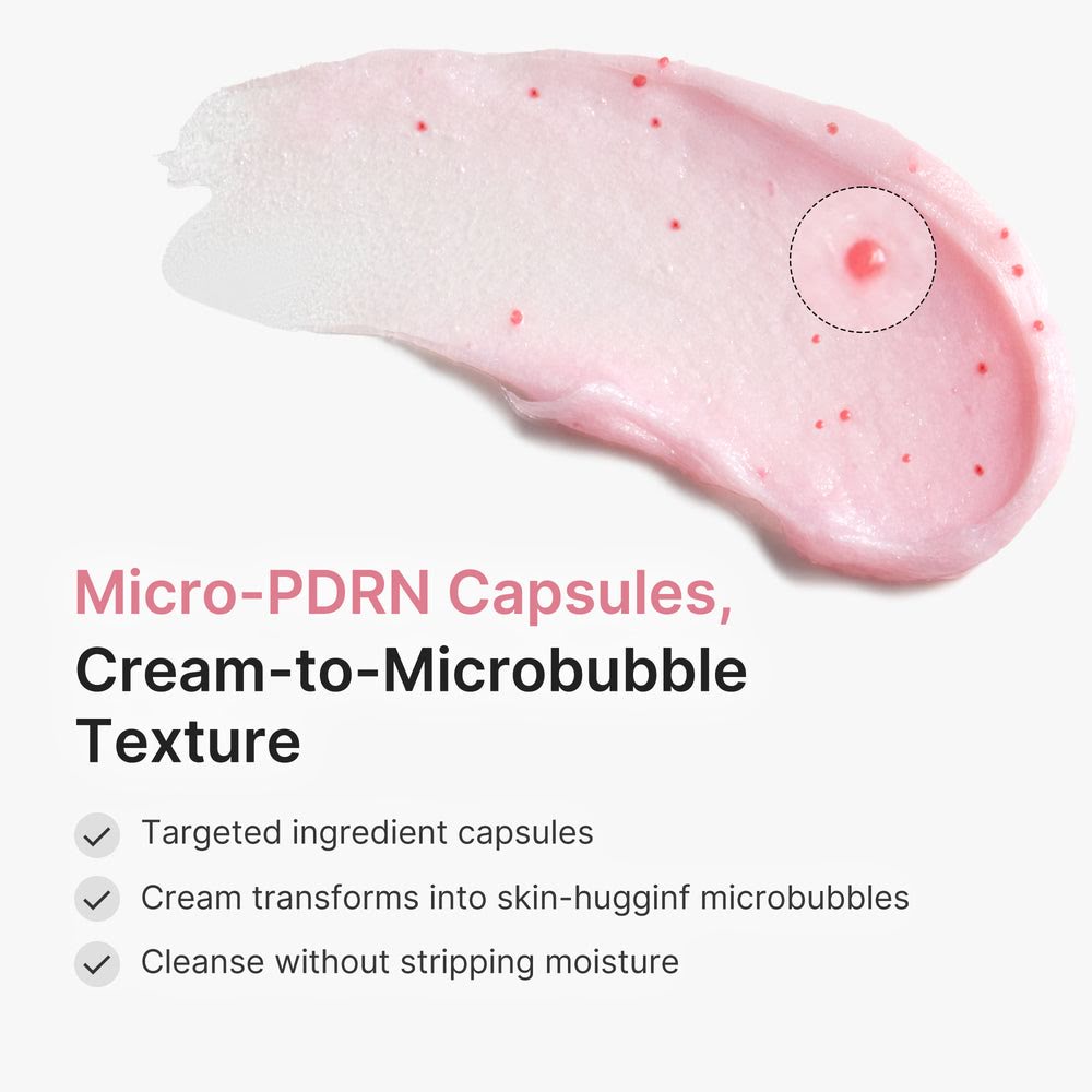 PDRN Glutathione Capsule Foam Cleanser