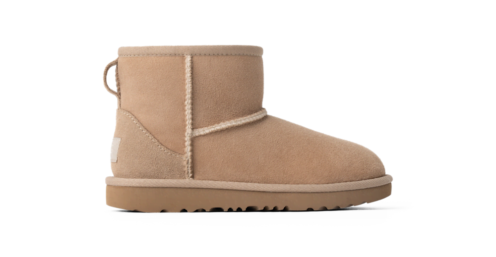 Kids' Mini Sheepskin Boot - Black