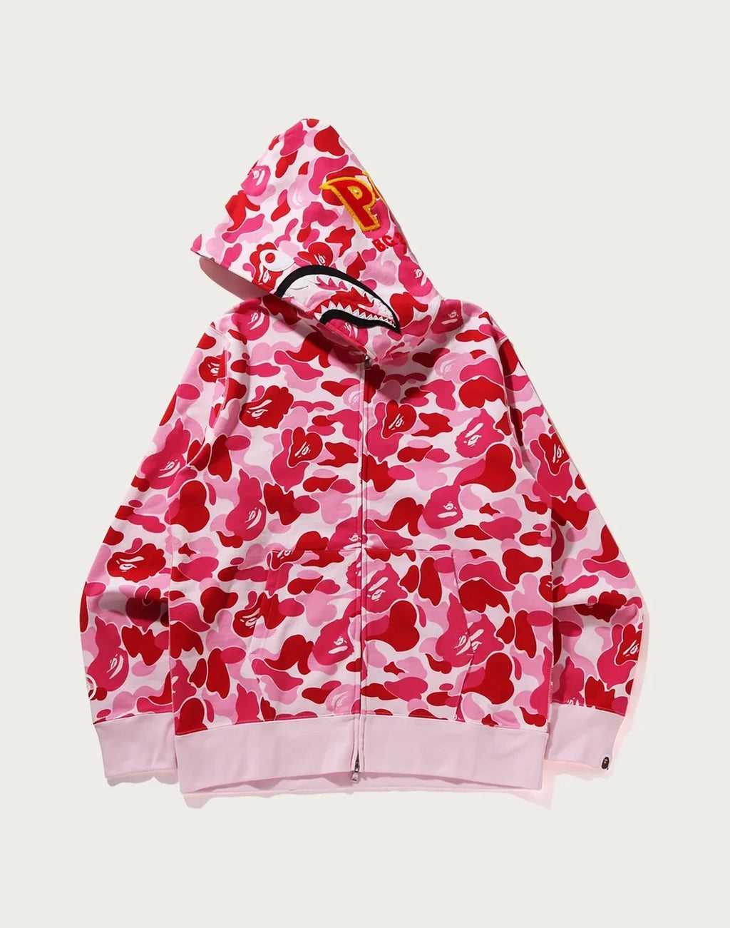 Camo Full-Zip Hoodie - Blue
