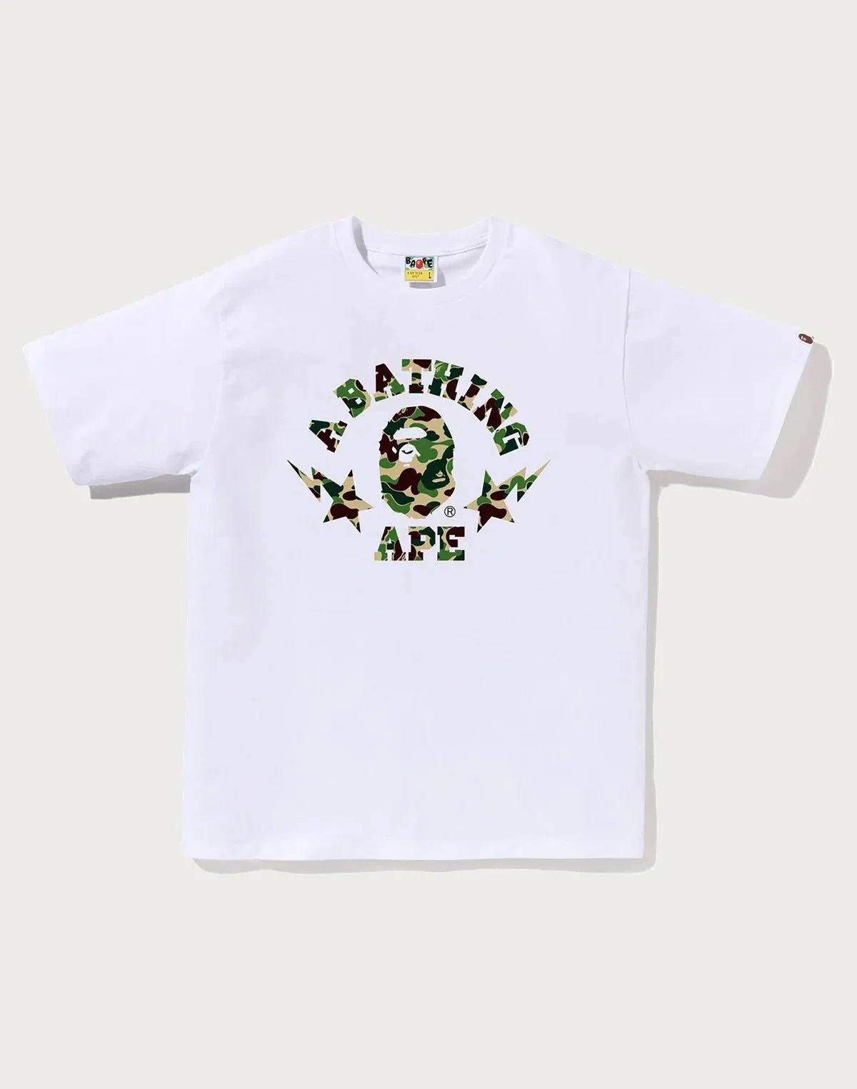 Men's Cotton Camo Graphic T-Shirt - Black Pink
