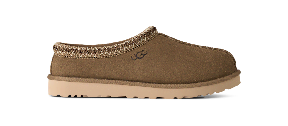 Men's Sheepskin Lined Slip-On Clog - Olive