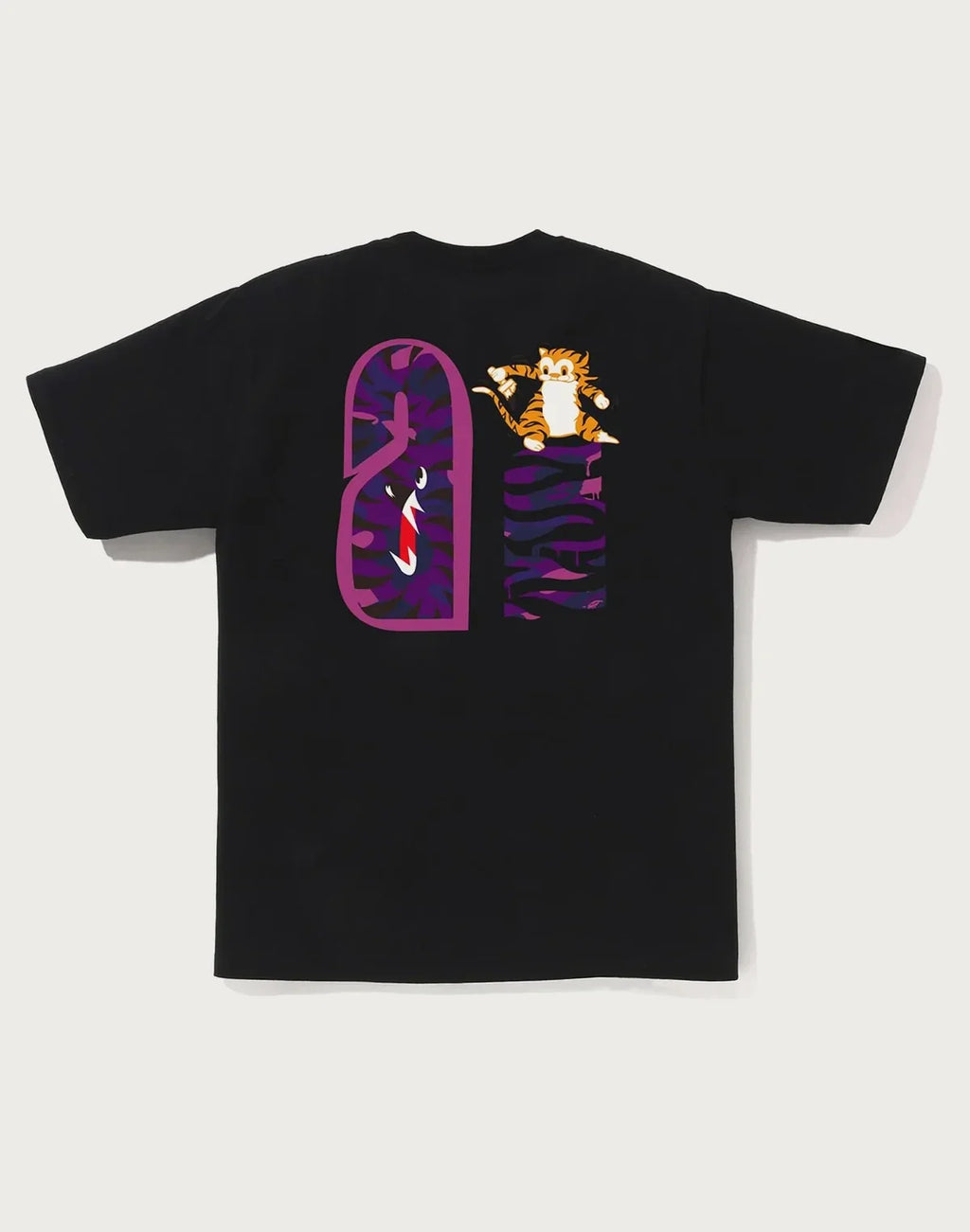Men's Cotton Camo Graphic T-Shirt - Black Red