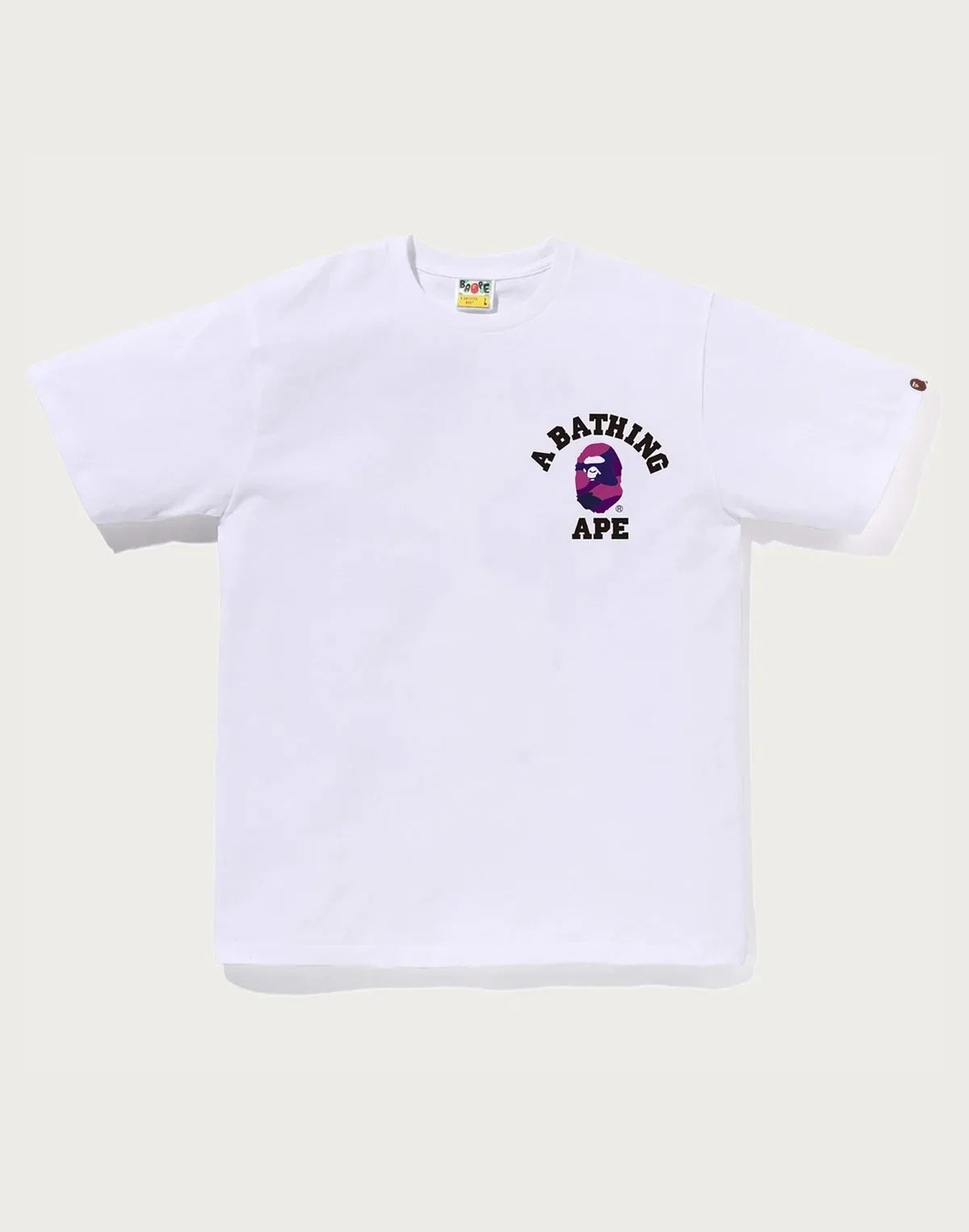 Men's Camo Graphic T-Shirt - White Brown