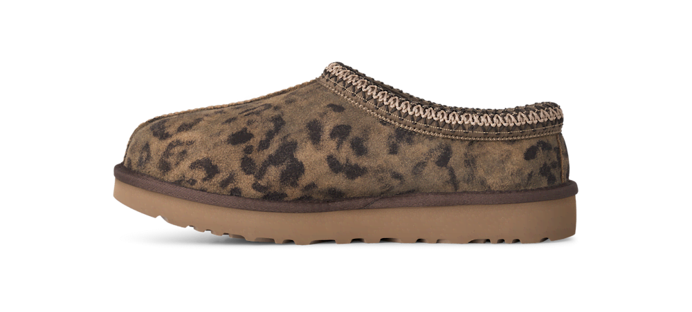 Women's Suede Slipper - Cheetah Print