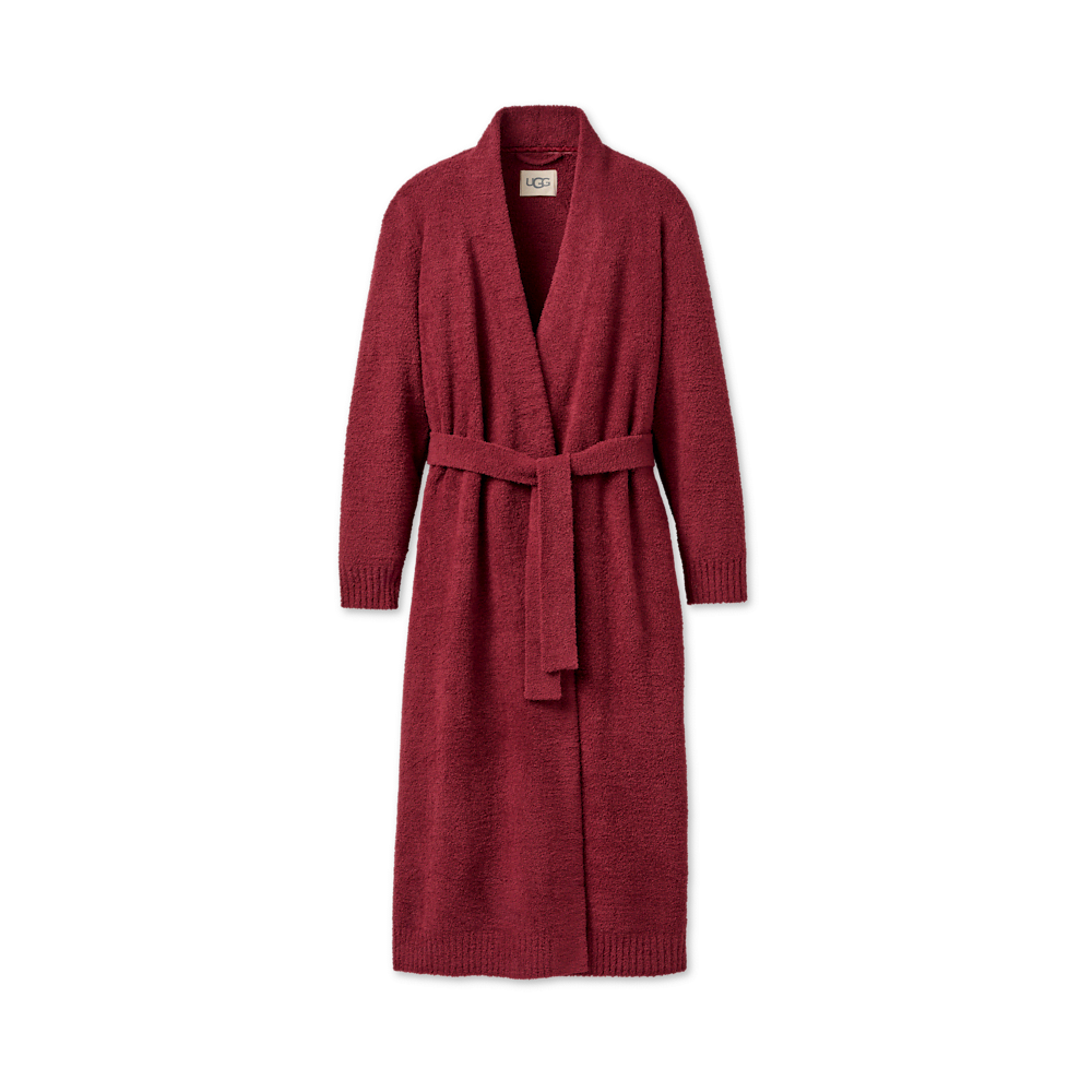 Women's Recycled Polyester Robe - Cream