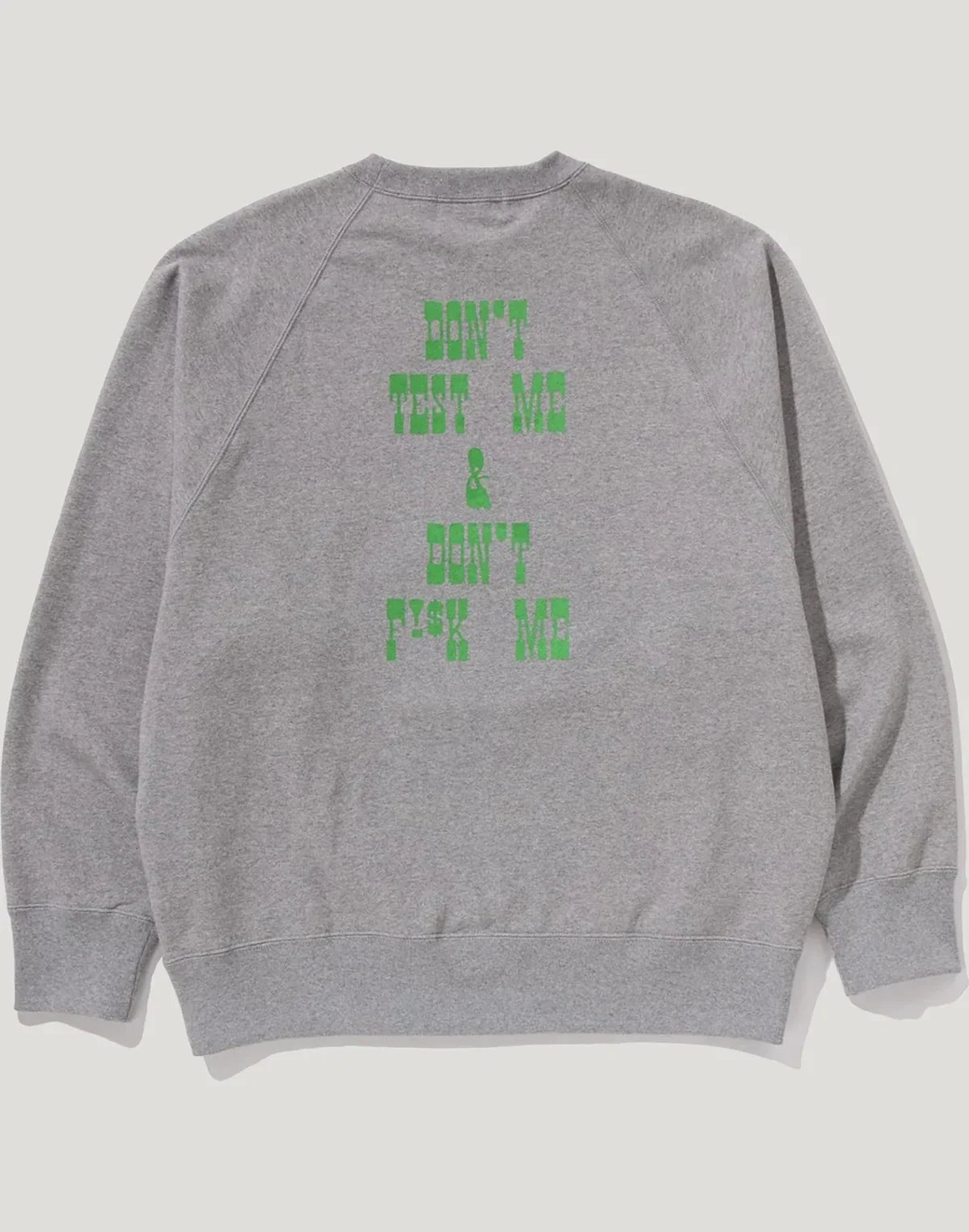 Men's Relaxed Cotton Crewneck Sweatshirt - Gray