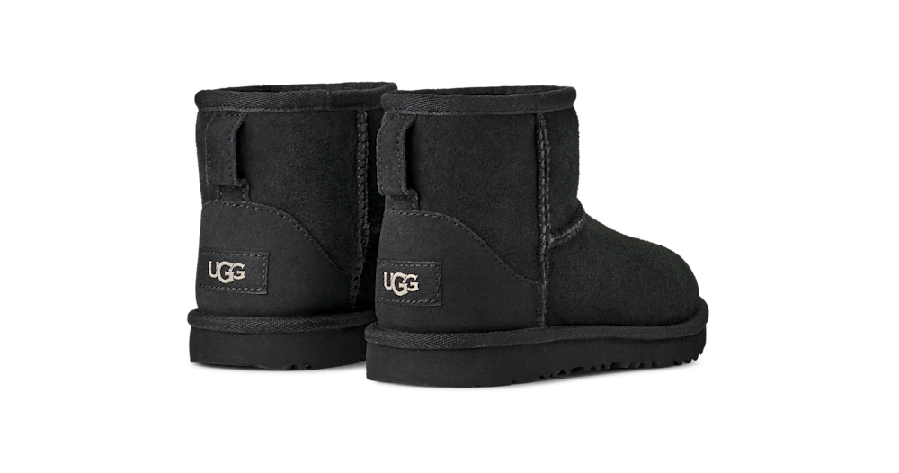 Kids' Mini Sheepskin Boot - Black