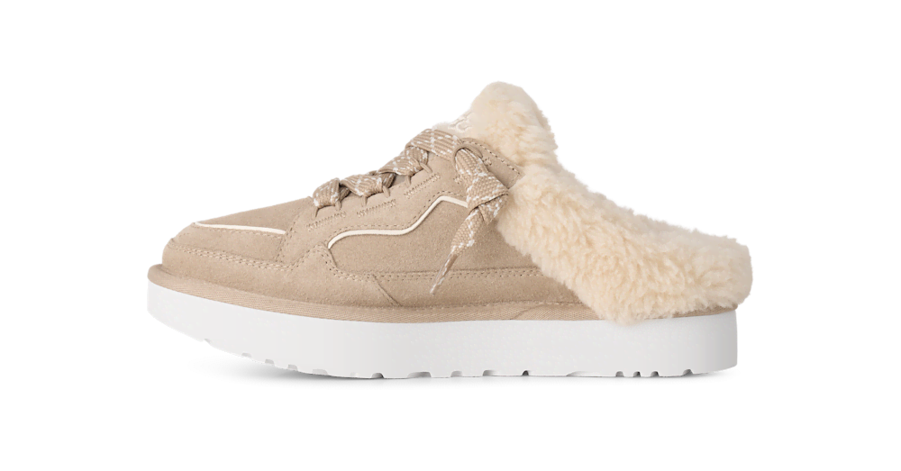 Women's Suede Sneaker Mule - Moonlight