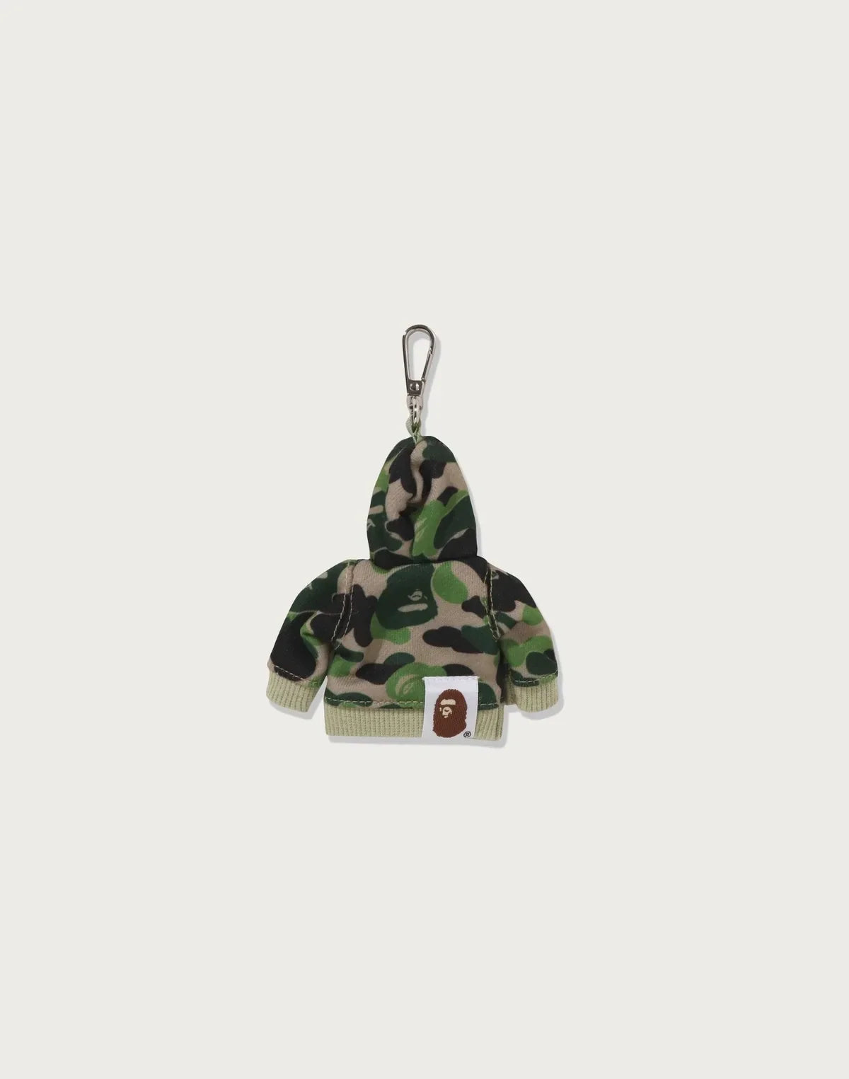 Mini Hoodie Keychain - Blue Camouflage