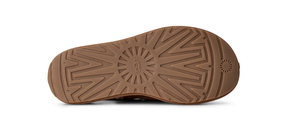 Women's Suede Platform Sandal - Mustard