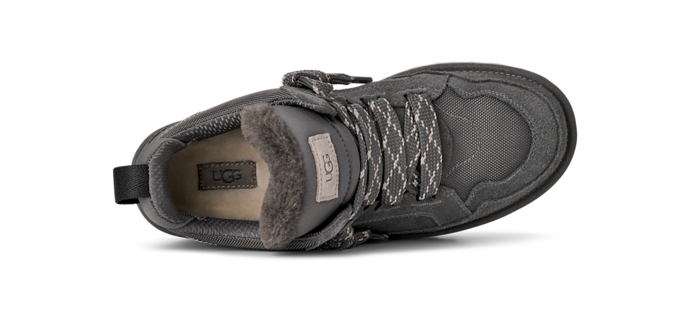 Men's Suede and Mesh Low Top Sneaker - Blue