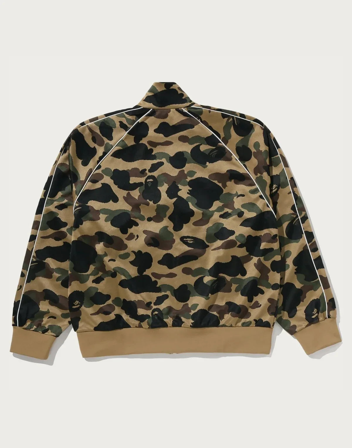 Men's Relaxed Camo Track Jacket - Green