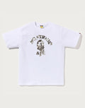 Men's Cotton Camo Graphic T-Shirt - White